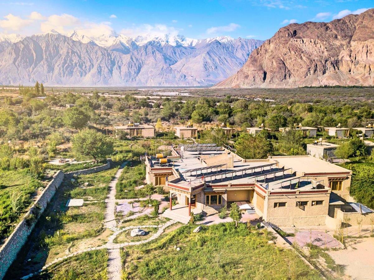 Lchang Nang Retreat-The House Of Trees-Nubra Valley Hotel Sumur Екстериор снимка