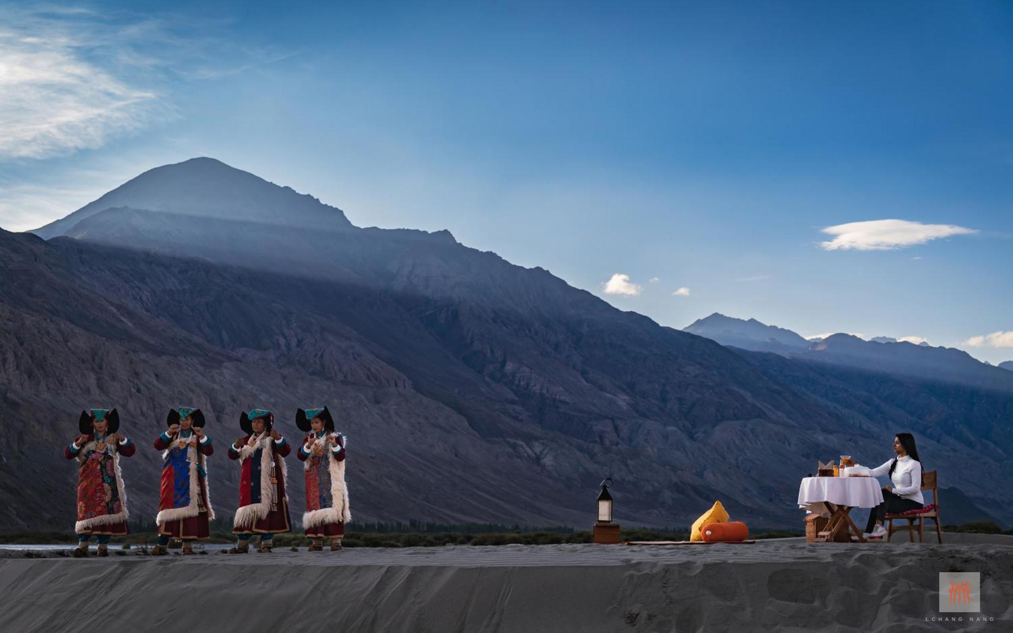 Lchang Nang Retreat-The House Of Trees-Nubra Valley Hotel Sumur Екстериор снимка