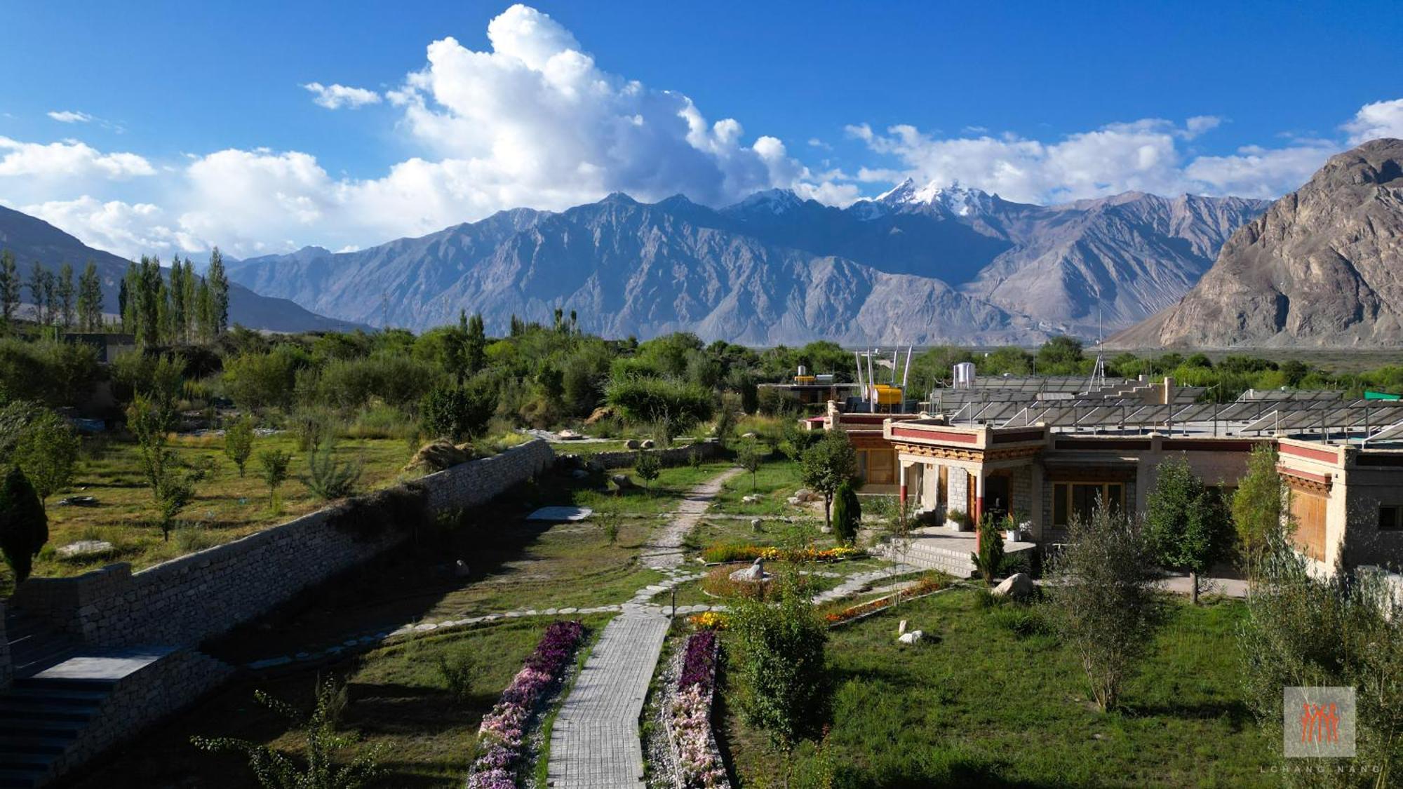 Lchang Nang Retreat-The House Of Trees-Nubra Valley Hotel Sumur Екстериор снимка