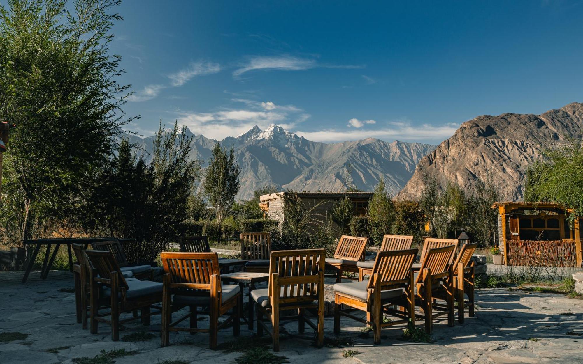 Lchang Nang Retreat-The House Of Trees-Nubra Valley Hotel Sumur Екстериор снимка