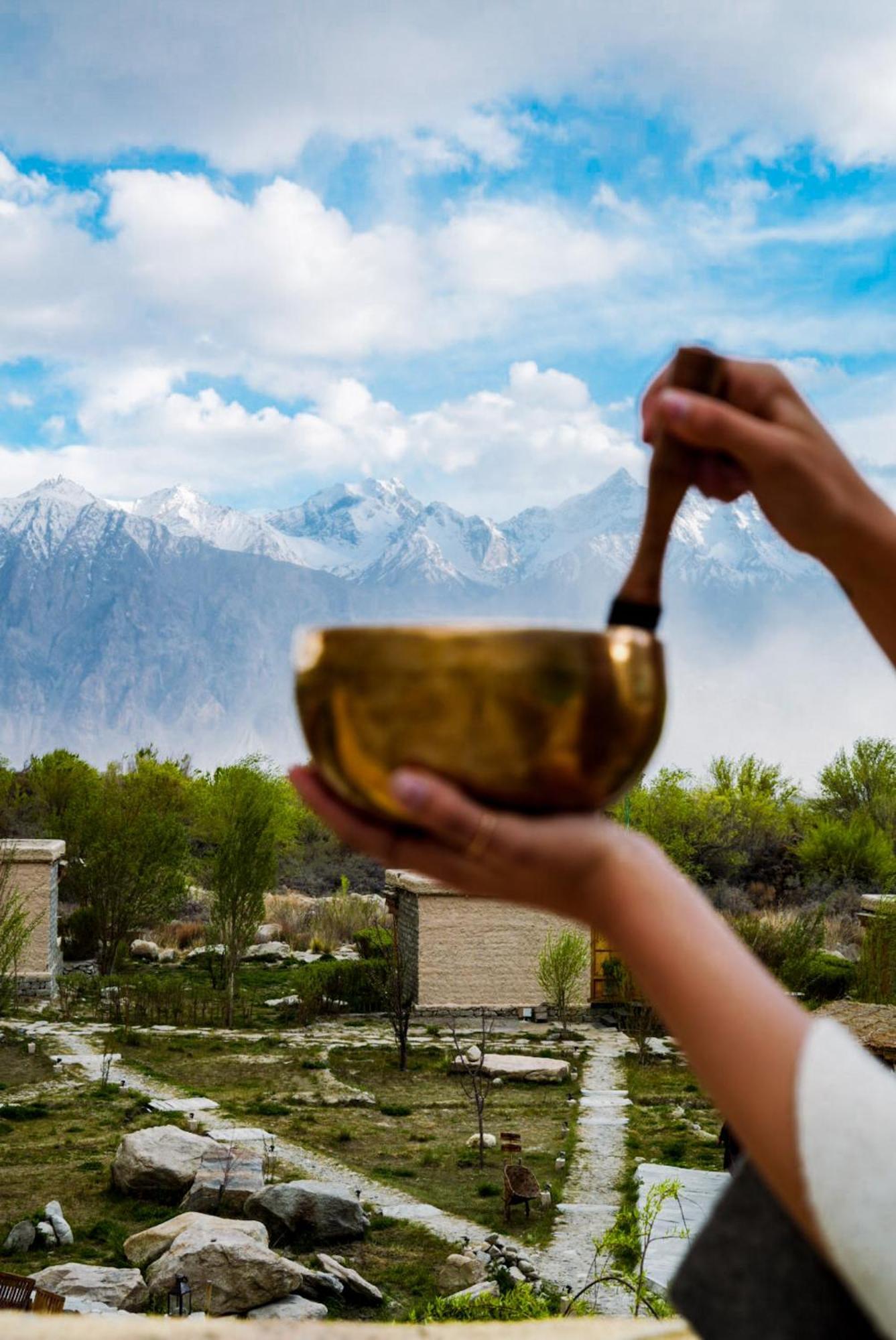 Lchang Nang Retreat-The House Of Trees-Nubra Valley Hotel Sumur Екстериор снимка