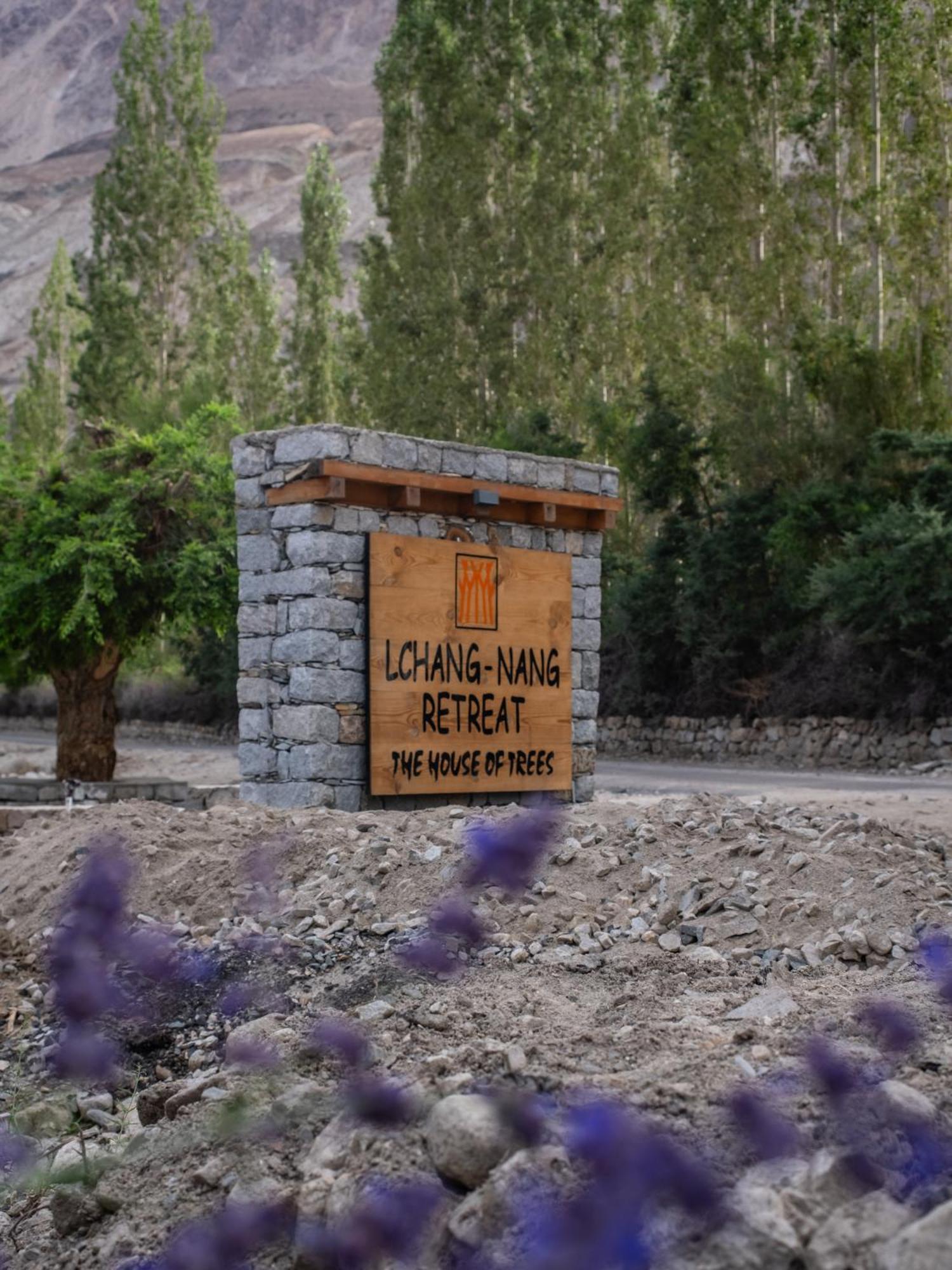 Lchang Nang Retreat-The House Of Trees-Nubra Valley Hotel Sumur Екстериор снимка